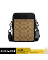 กระเป๋าสะพายข้าง COACH CC090 SULLIVAN CROSSBODY IN BLOCKED SIGNATURE CANVAS (QBTUP)