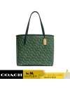 กระเป๋าสะพายไหล่ COACH CF342 CITY TOTE WITH SIGNATURE MONOGRAM PRINT (IMGRN)