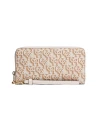 กระเป๋าคล้องมือ COACH CF521 LONG ZIP AROUND WALLET WITH SIGNATURE MONOGRAM PRINT (IMCHK)