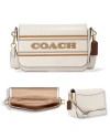 กระเป๋าสะพายข้าง COACH CH247 LOGAN MESSENGER WITH COACH STRIPE (IMCAH)