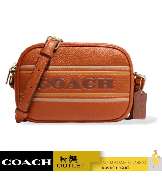 กระเป๋าสะพายข้าง COACH CH308 MINI JAMIE CAMERA BAG WITH COACH STRIPE (IMNP6)