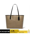 กระเป๋าสะพายไหล่ COACH CJ942 CITY TOTE IN SIGNATURE CANVAS (IMCBI)				