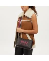 กระเป๋าสะพายข้าง COACH CN686 CLARA SHOULDER BAG IN SIGNATURE CANVAS WITH HORSE AND SLEIGH (IMWA0)