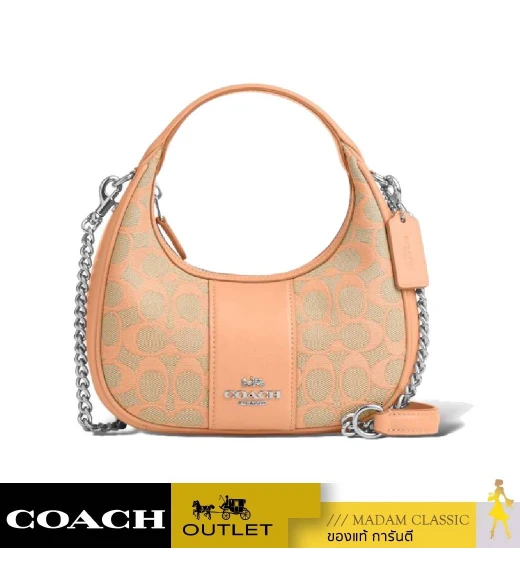 กระเป๋าสะพายข้าง COACH CT773 CARMEN MINI CROSSBODY IN SIGNATURE JACQUARD (SVS9W)				