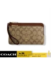 กระเป๋าสตางค์ COACH CU920 DOUBLE ZIP WALLET IN SIGNATURE CANVAS (IME74)