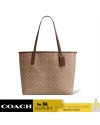 กระเป๋าสะพายไหล่ COACH CV976 CITY TOTE BAG IN SIGNATURE CANVAS (IMXHE)				