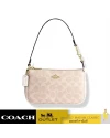 กระเป๋าคล้องมือ COACH CW426 NOLITA 19 IN SIGNATURE CANVAS (IMXDM)				