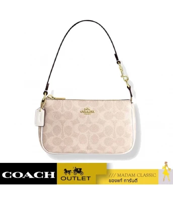 กระเป๋าคล้องมือ COACH CW426 NOLITA 19 IN SIGNATURE CANVAS (IMXDM)				