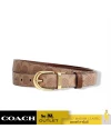 เข็มขัดผู้หญิง COACH CX057 SIGNATURE BUCKLE BELT, 25 MM (IMXHE)				