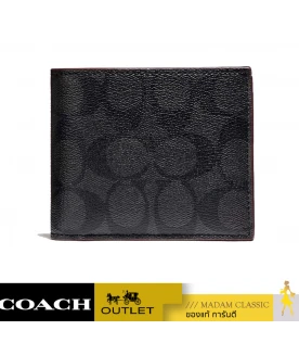 กระเป๋าสตางค์ COACH F25519 COMPACT ID WALLET (N3A)