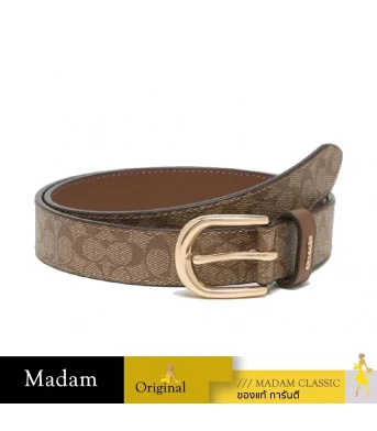 เข็มขัดผู้หญิง COACH F78179 CLASSIC BELT IN SIGNATURE CANVAS (IMBDX)				