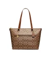 กระเป๋า COACH F79609 GALLERY TOTE IN SIGNATURE CANVAS (IME74)