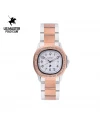 นาฬิกา US MASTERS POLO CLUBEMPIRE DIAMOND DATE 38MM SILVER ROSEGOLD / WHITE