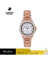 นาฬิกา US MASTERS POLO CLUBTHE EMPIRE CRYSTAL 30MM ROSEGOLD / WHITE USM-DD44